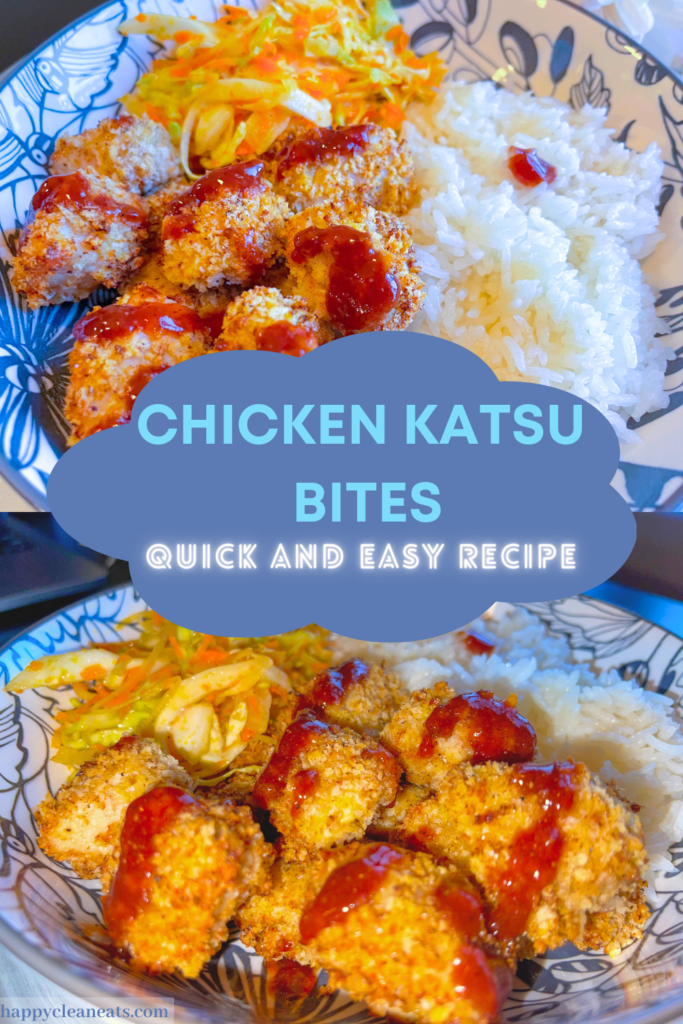 Chicken Katsu Bites in the airfryer 